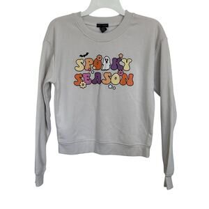 NWOT Spooky Season Cute Halloween Crewneck Sweatshirt Size Medium Retro